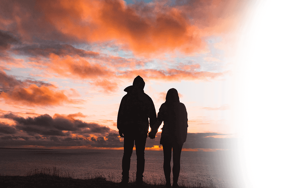 silhouette-couple