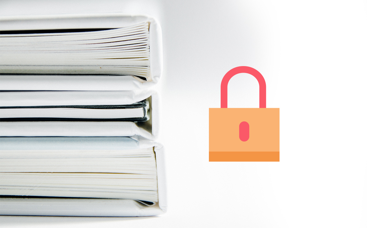 fichiers avec cadenas